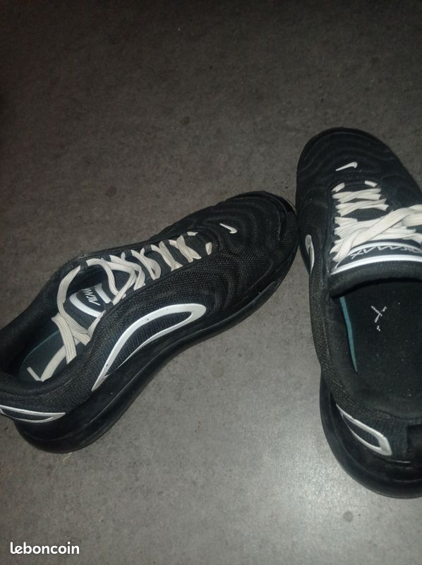 Nike air max 720 full black and white Chaussures