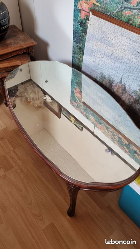 Table basse miroir (image 1)