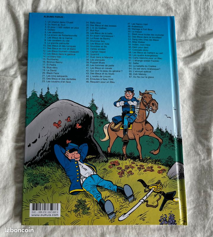 Carte Blanche Tuniques Bleues Pdf Lambil Kris Les Tuniques Bleues