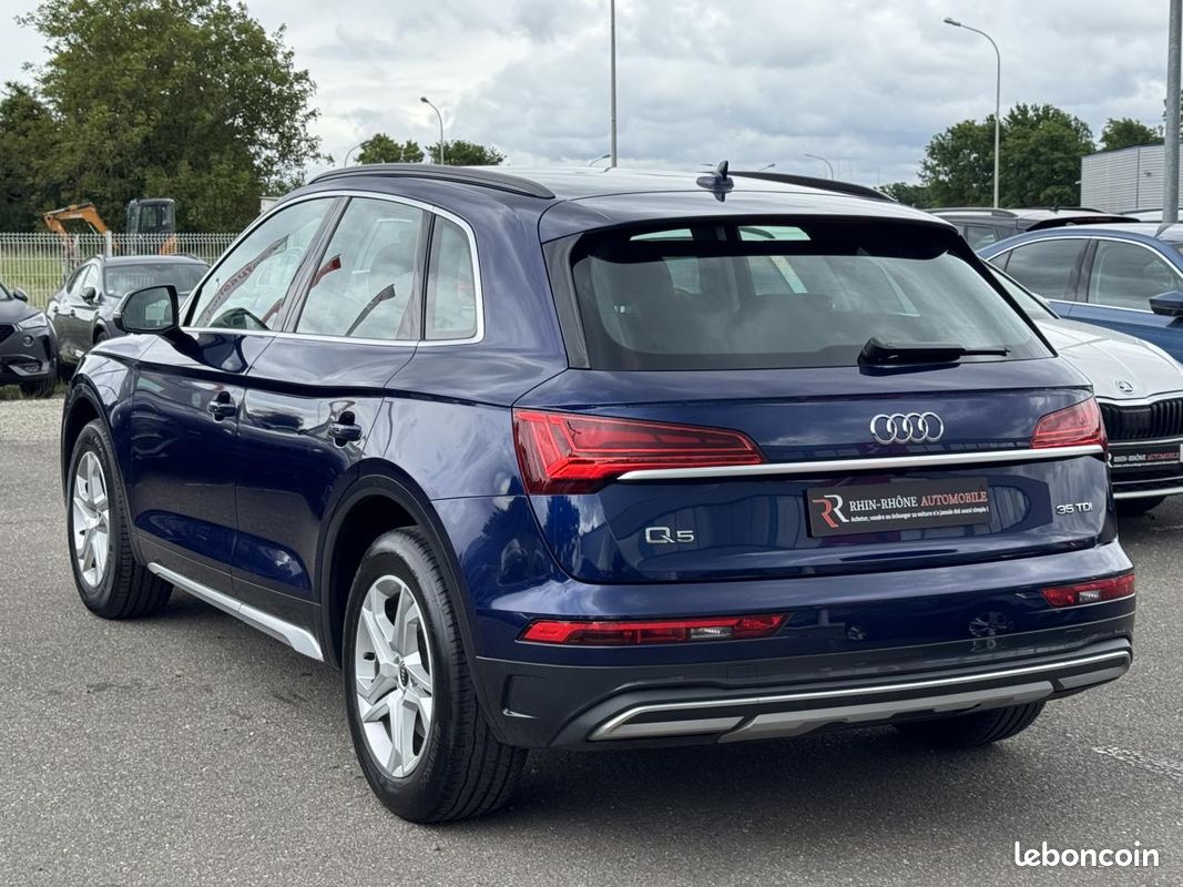 AUDI Q5 Phase 2 35 TDI 163ch S-tronic Advanced Attelage Camera Side Assist Led Gps Siege Chauffant (image 3)