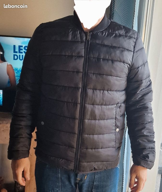 Parka Jules kaki taille L – avec doudoune intérieure Vêtements