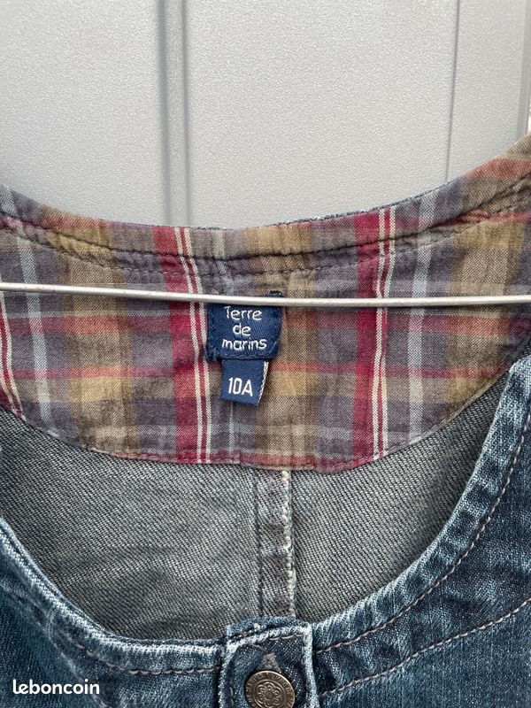 Robe fille en jeans (image 2)