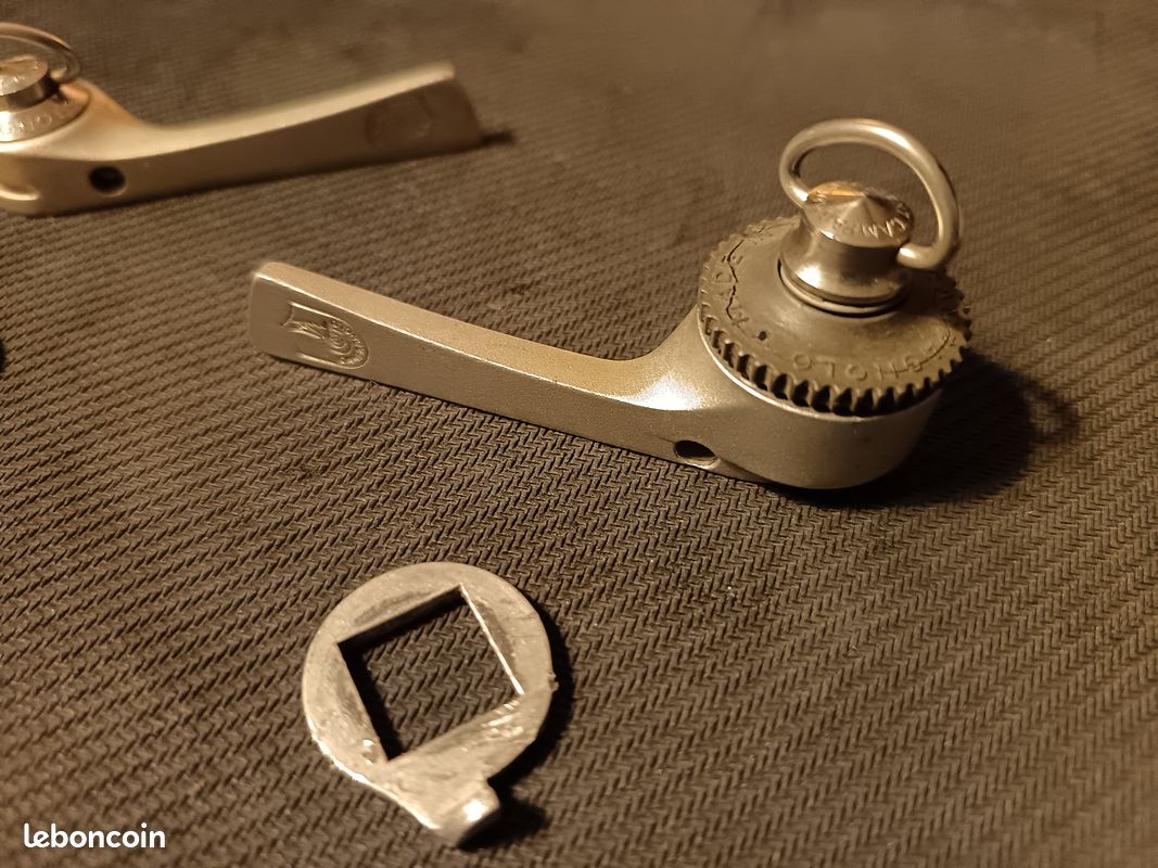 Levier De Vitesses Campagnolo Syncro II – Pour Pièces – Modèle Record – Argent