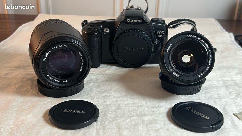Canon EOS 3000 + Objectif 35–80mm Avis et Guide d'Achat Canon EOS 3000 + Objectif 35–80mm Avis et Guide d'Achat