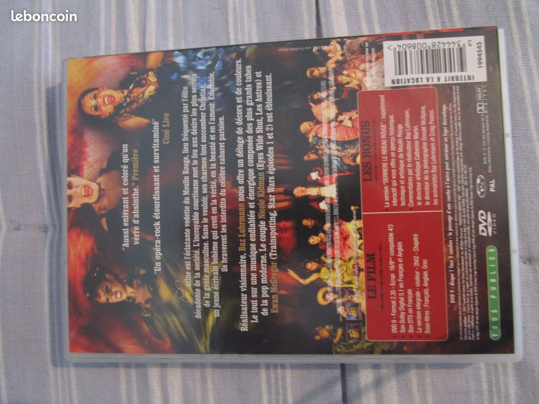 Moulin Rouge DVD film (image 3)