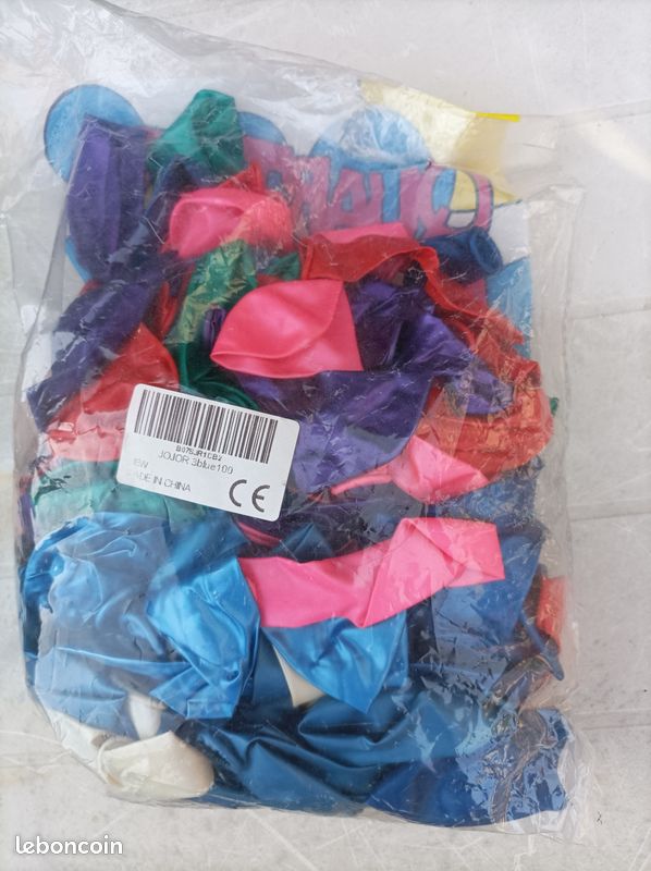 Sachet de ballons a gonfler (image 2)