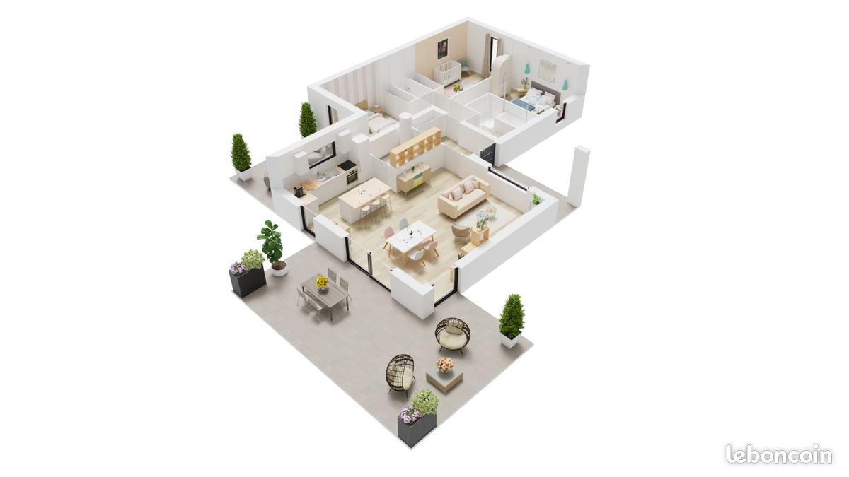 Maison 4 pièces 94 m² (image 9)