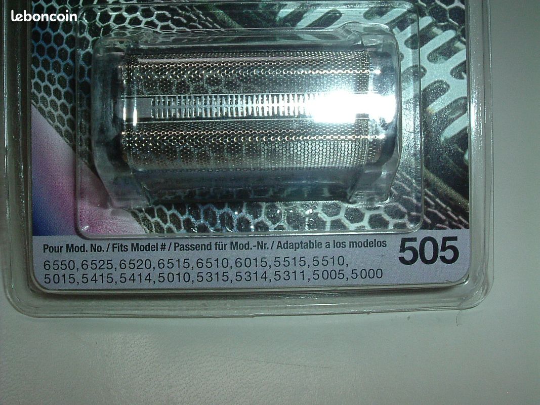 Grille Double + Cadre Pour Rasoir Braun Flex Integral 5000 5005 5010 5015 – Neuf