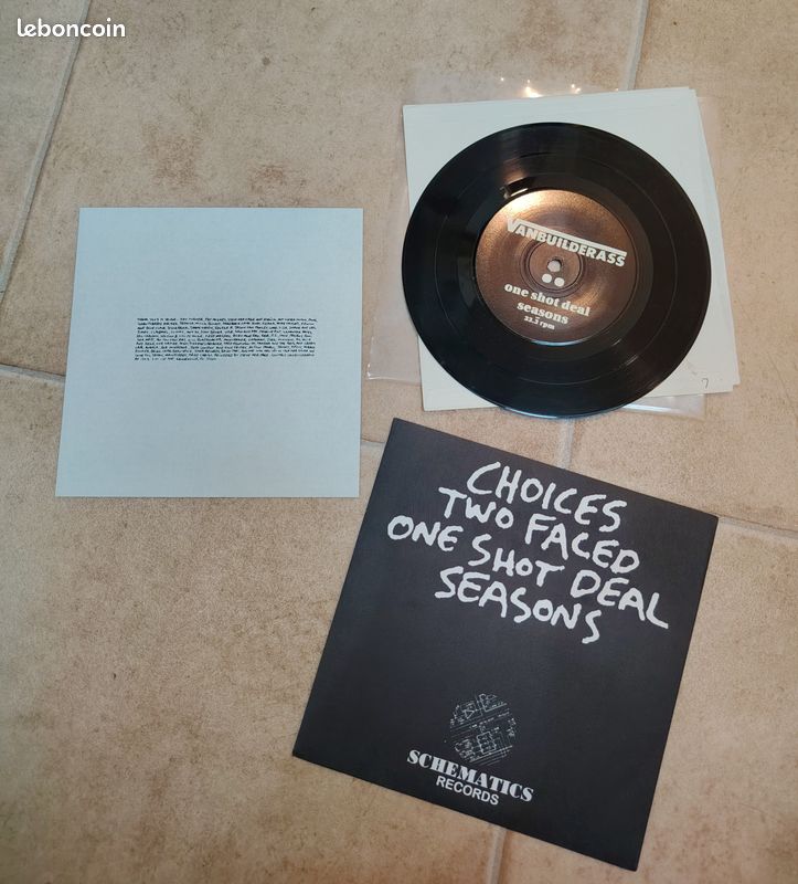Vinyle 7" EP Vanbuilderass – Vanbuilderass 1995 (image 5)