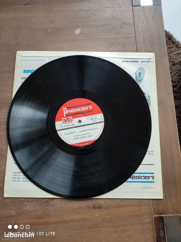 Secret d'alcôve N* 4 contact rare album vinyl érotique (image 3)