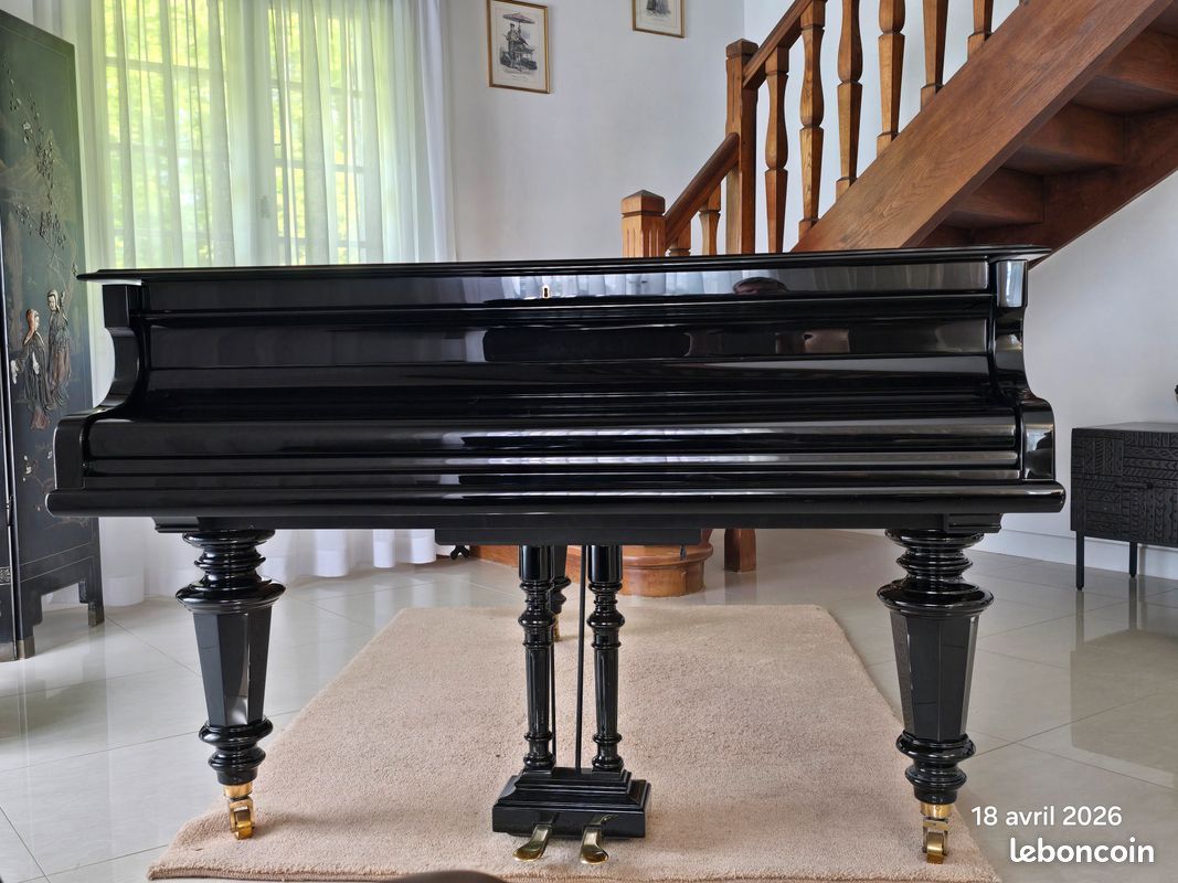 Piano quart de queue C. Bechstein model A 185cm (image 4)
