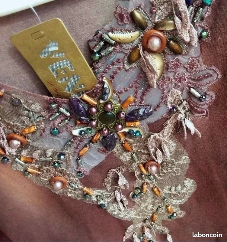 Tunique style Boho look de chez Venus Jeans - Taille S (image 2)