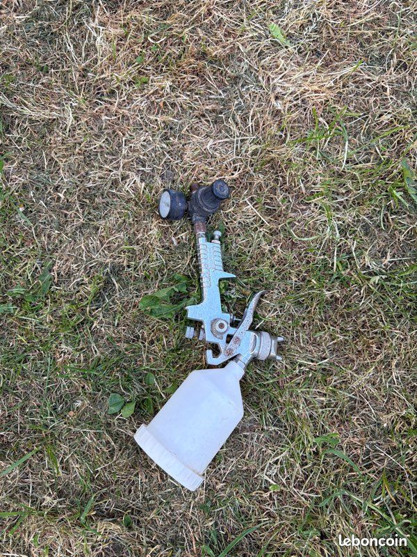 Pistolet peinture avec manomètre (image 3)