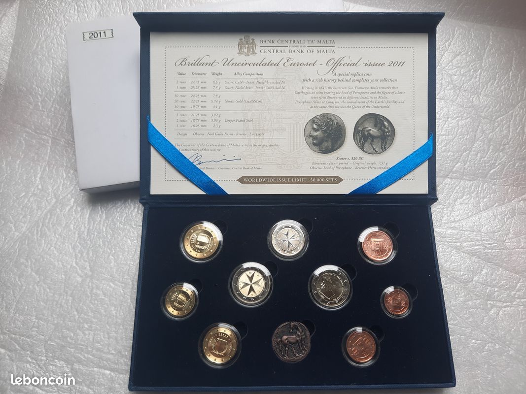 Achetez Coffret 8 pièces euro Irlande 2011 - Espace Monnaies