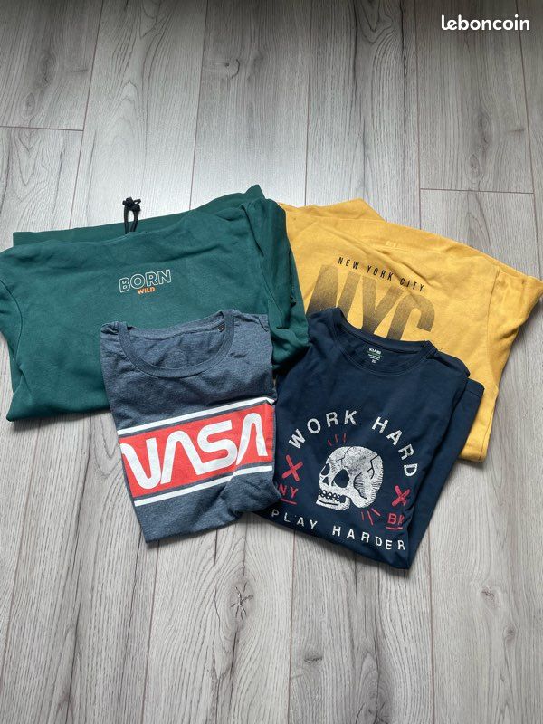 Lot de vêtement homme taille XS/S (image 1)