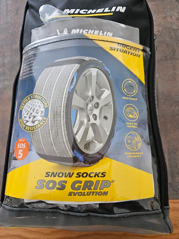 Chaussettes neige Michelin SOS GRIP N° 5 - 45 - Équipement auto