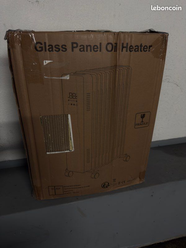 Radiateur électrique à bain d’huile neuf (image 1)