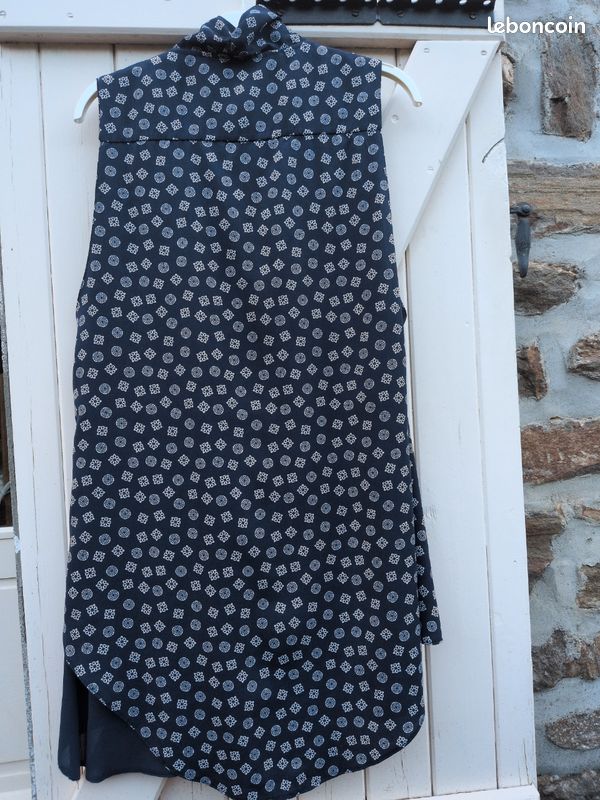 Tunique bleue asymétrique (image 2)