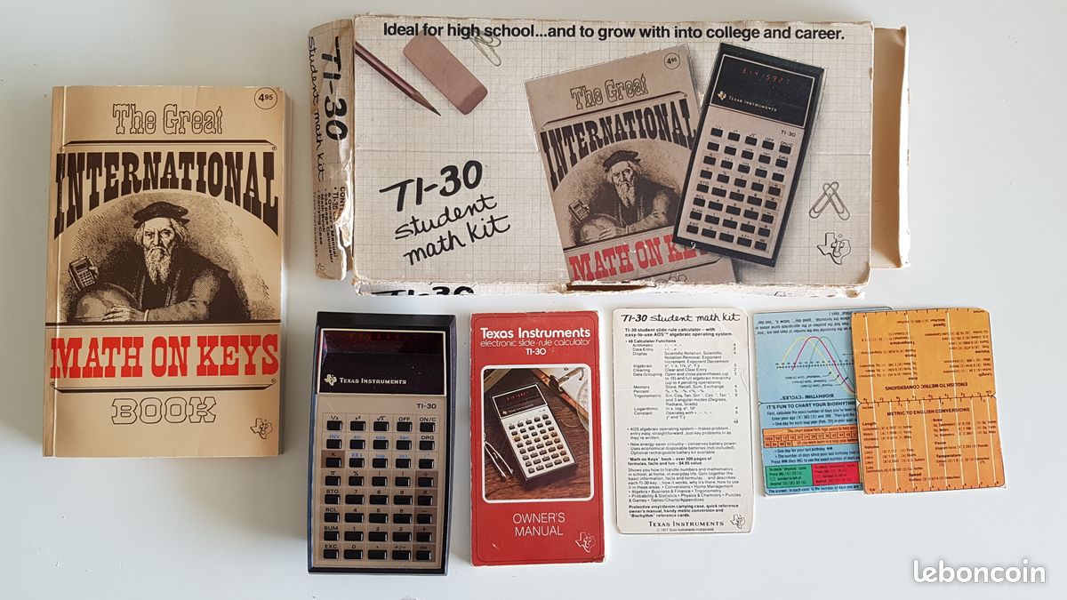 Promo Calculatrice Numworks, Calculatrice Texas Instrument T1 Collège