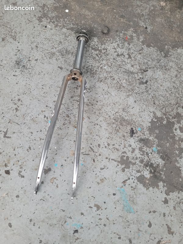 Fourche De Vélo Leader Héritage, Couleur Chrome, Neuve
