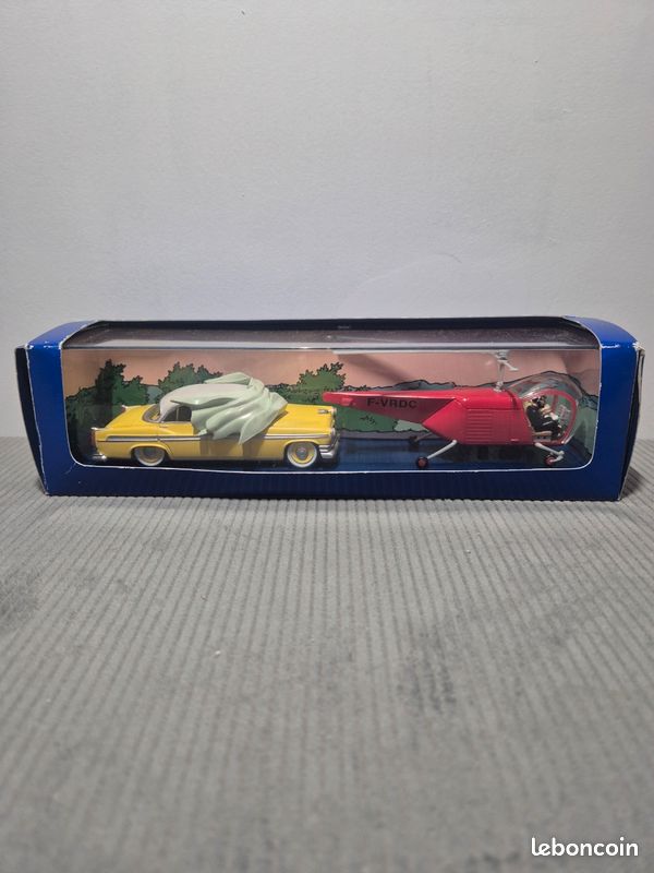 VOITURE TINTIN LA Jeep des Pompiers de L'affaire Tournesol EUR 14,99