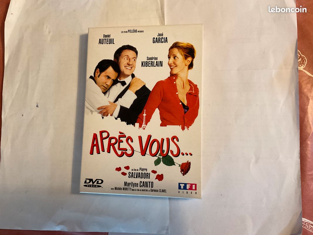 247 /DVD: APRÈS VOUS. - Avec Daniel, Auteuil, José Garcia, sandrine Kiberlain (image 1)
