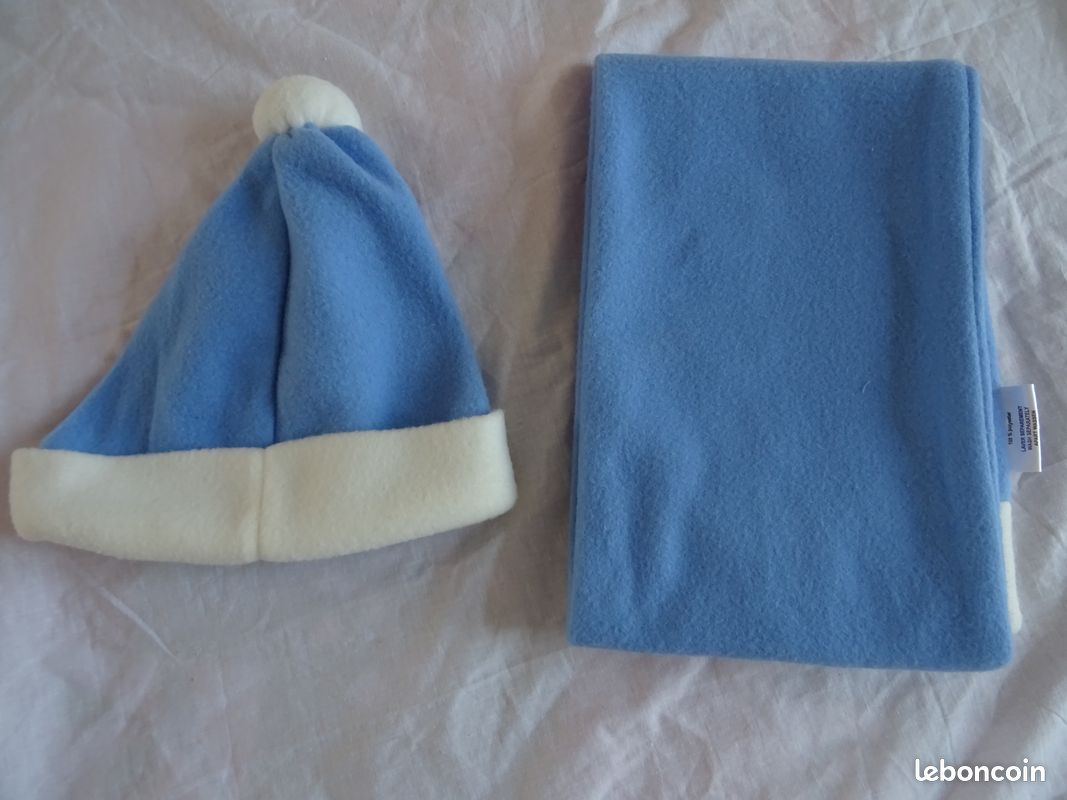 Bonnet -écharpe polaire bébé (image 2)