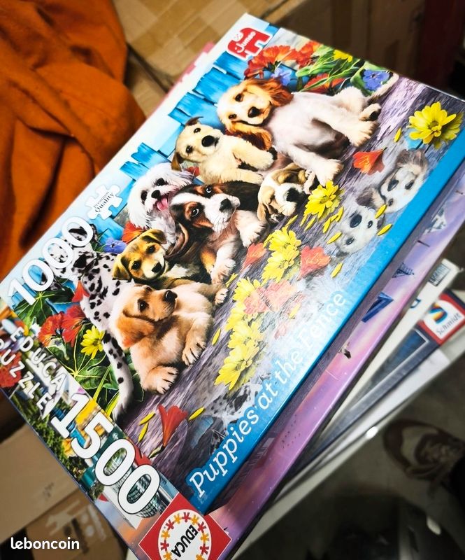 Puzzle 1500 pieces très bon état ( plusieurs disponibles) (image 1)