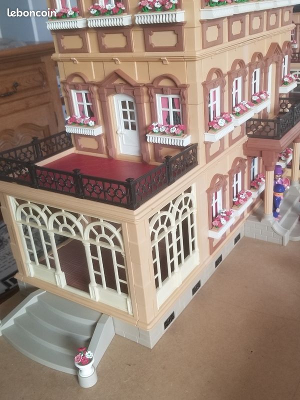 Maison playmobil belle époque 1900 avec étage supplémentaire ref 5300 et 7411 (image 2)