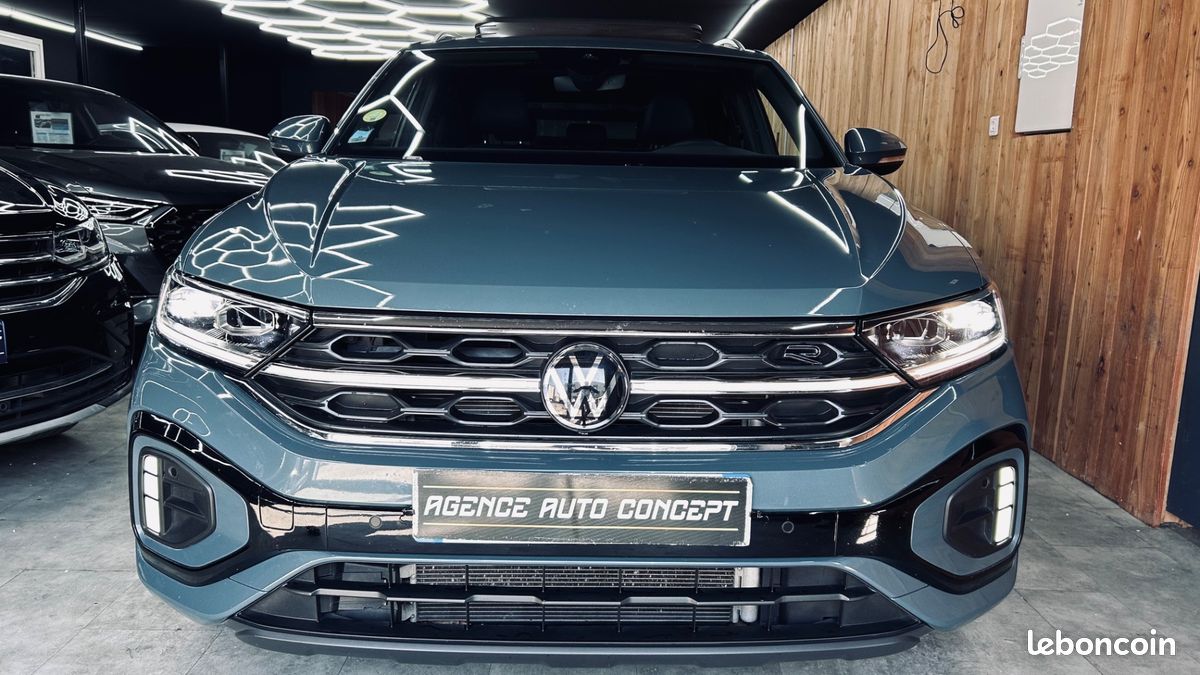 Volkswagen t-ROC 2.0 TDI 150 CH R-Line DSG+ CARPLAY+DIGITALCOCKPIT +CAMERA +ACC + GARANTIE 12 MOIS (image 2)