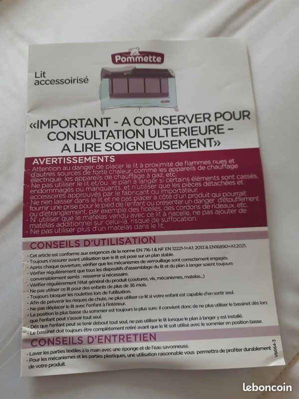 Lit bébé (image 5)