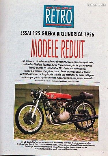 MJ 1046 BMW K75 Triumph 750 Trident TUCSON 500 Vega GILERA 125