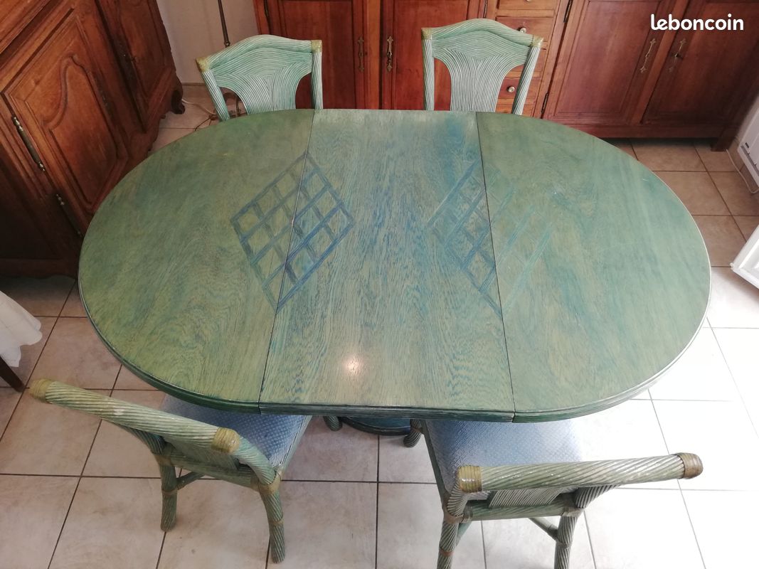 Table 4 chaises + rallonge (image 2)