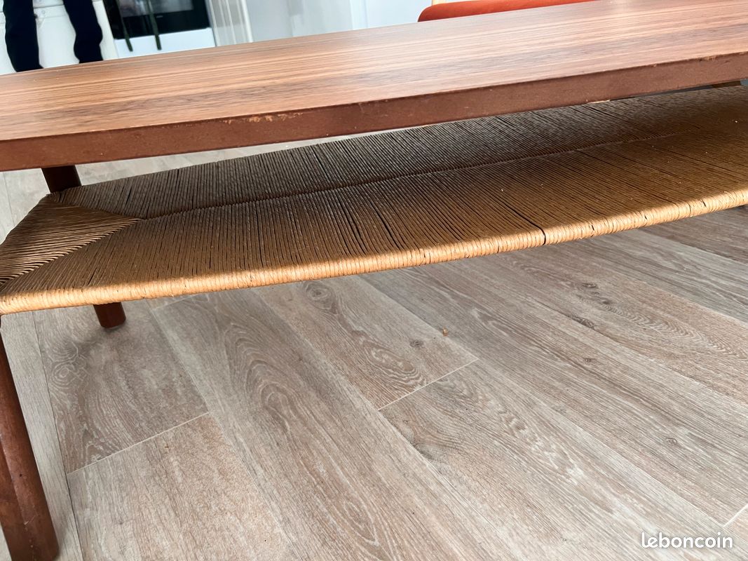 Table basse IKEA plaque noyer 180X59 cm (image 2)