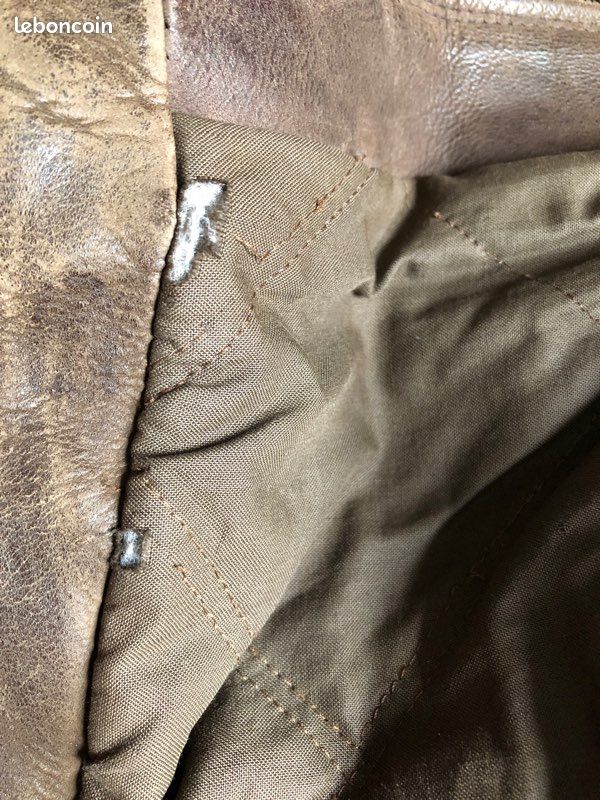 Veste en cuir vintage (image 10)