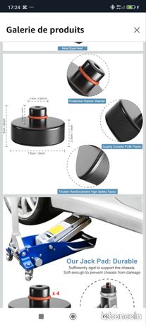 Tampons De Cric Pour Tesla Model 3/S/X/Y - Lot De 4 Avec Boîte De Rangement - Protection De Levage