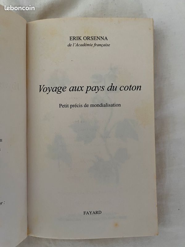 Livre Voyage aux pays du coton (image 3)