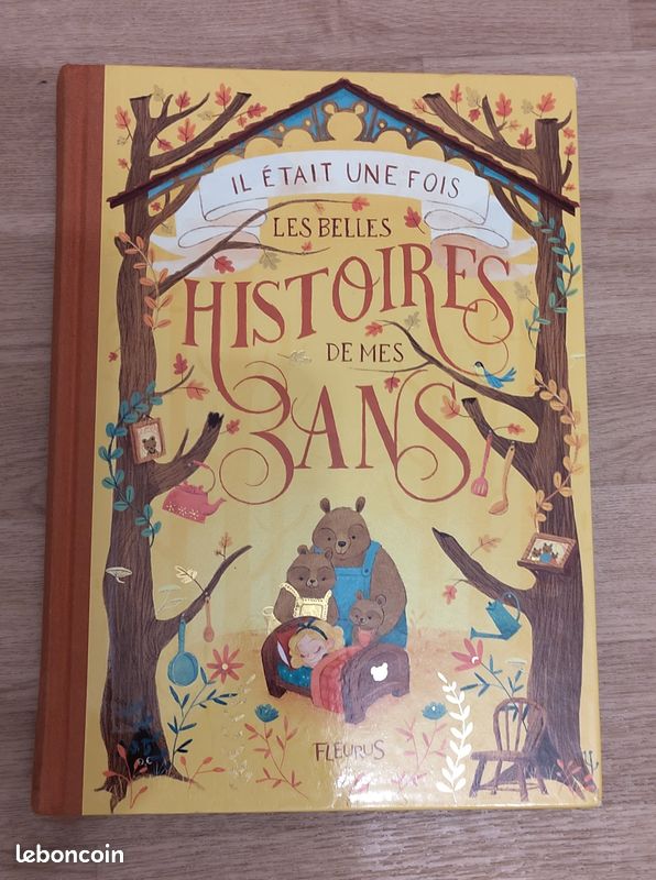 Livre enfant Les Belles Histoires de mes 3 ans - Editions Fleurus (image 1)