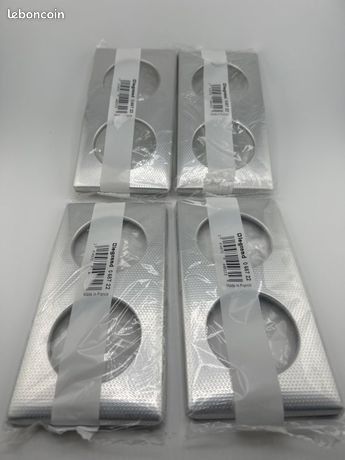 Lot De 18 Plaques Céliane Legrand En Aluminium - Neuf, Pour Interrupteurs Et Prises, Emballage D'origine
