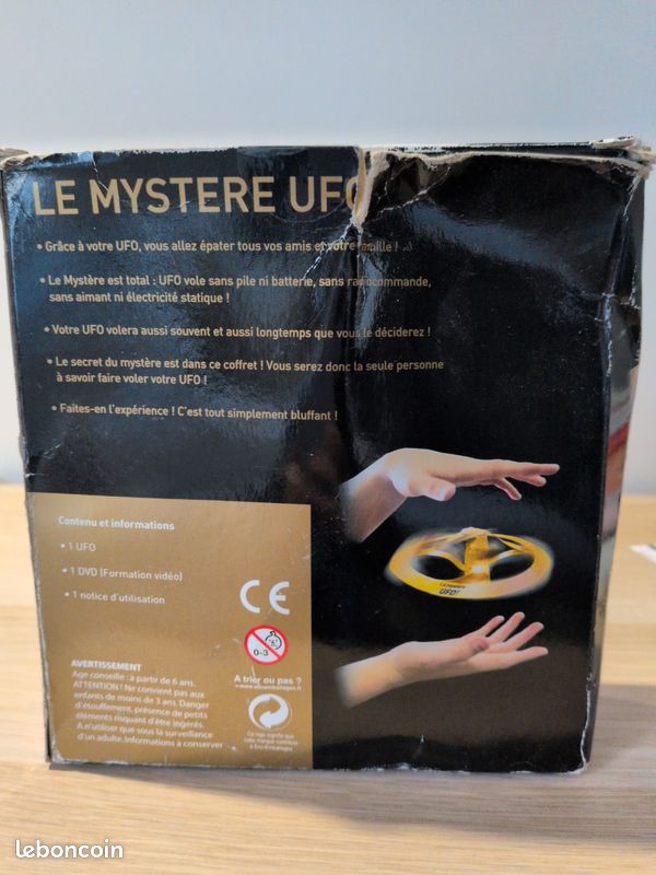 Dés Voyageurs UFO - Tour De Magie Et Accessoire Pour Jeux (Neuf, Fabriqué En France)