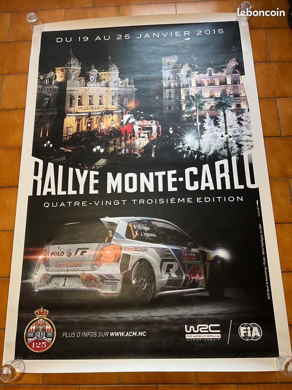 DECALS 1/43 PEUGEOT 208 Breen Rallye Monte Carlo 2015 Wrc Rally