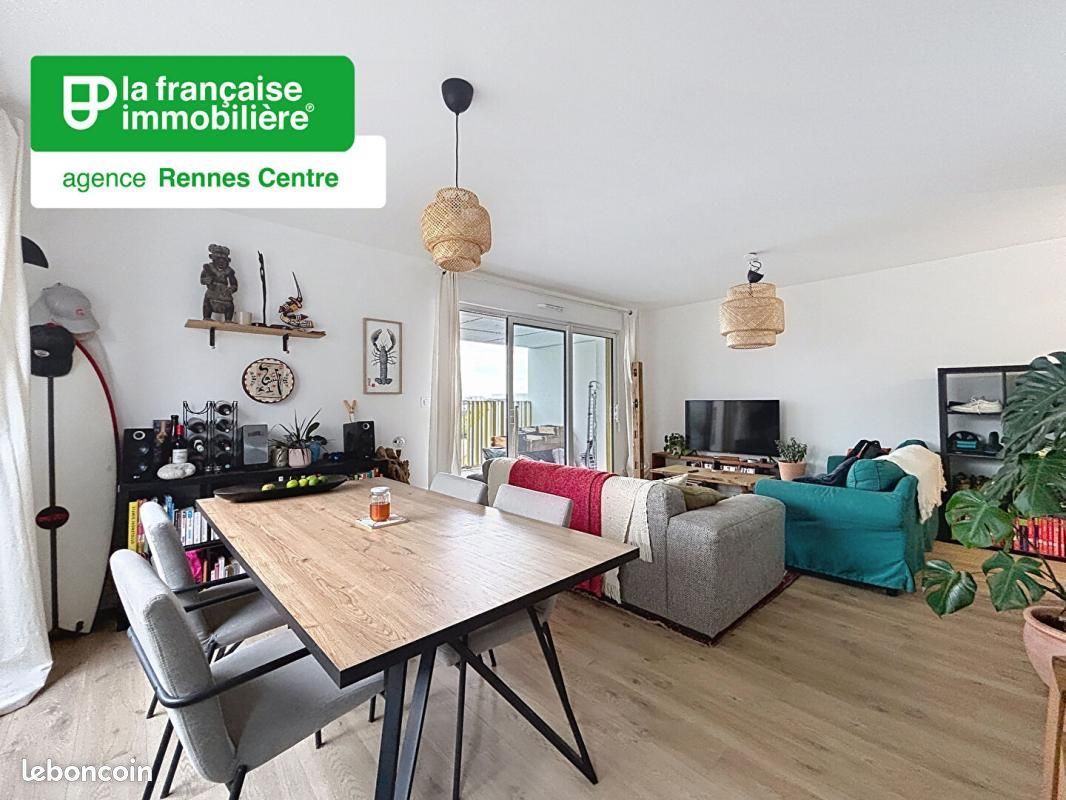 Appartement 3 pièces 68 m² · à Rennes · 68 m² · 1 038 €/mois