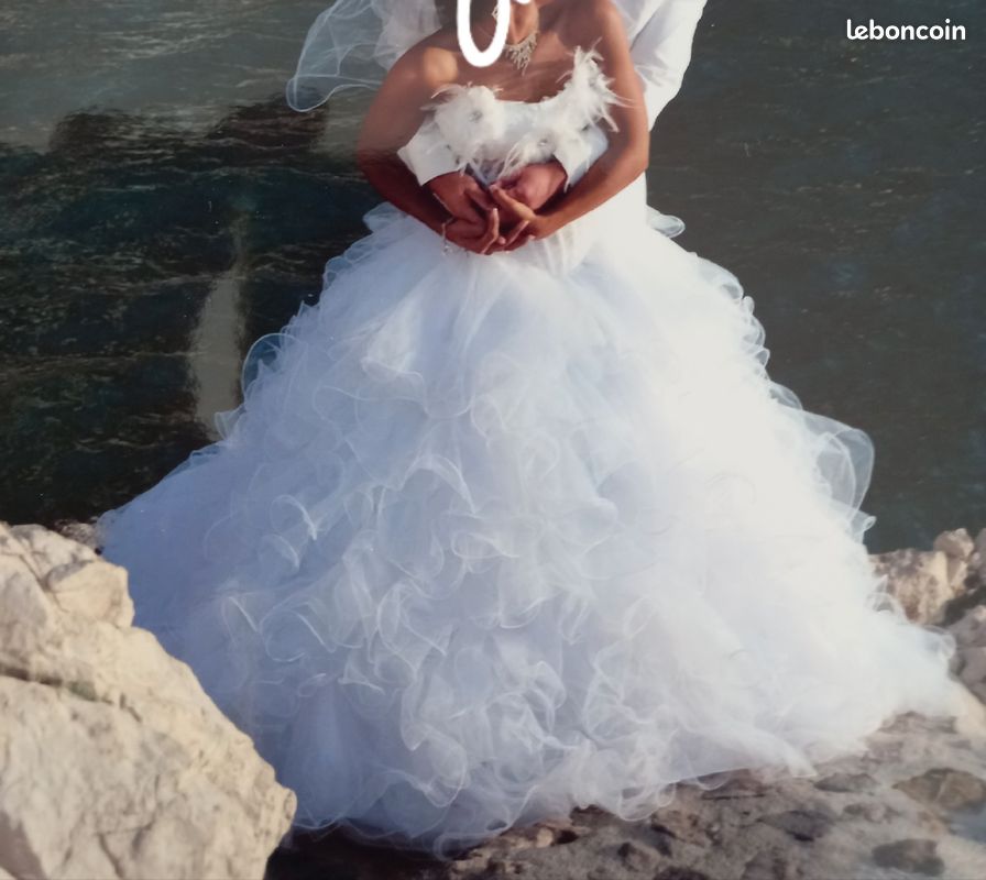 Robe de mariée haut de gamme mirella taille 34 (image 1)