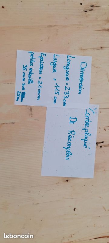 Contre-plaqué de réemploi (image 1)