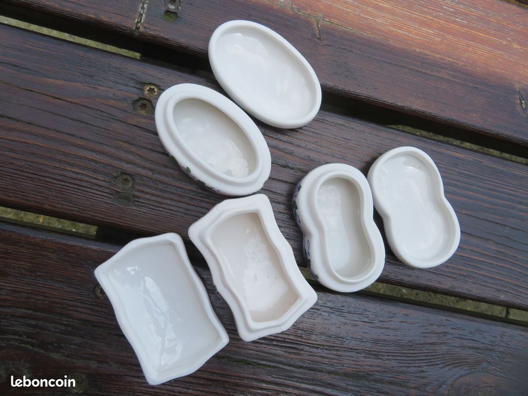 Boites porcelaine lot de 3 (image 2)