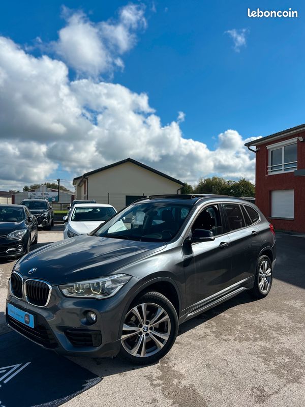 BMW X1 F48 sDrive18d 150 ch BVA8 Sport – GPS grand écran / Sellerie sport / Toit ouvrant panoramique / Hayon électrique / Radars AV & AR (image 2)