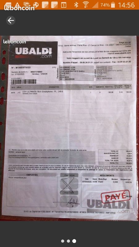 Smart phone CGV ultimatum T8 (image 3)