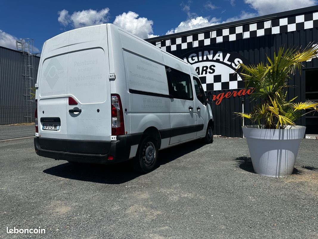 Renault Master III Fourgon RENAULT MASTER cabine approfondi 7 places L2 H2 (14 083HT) (image 7)