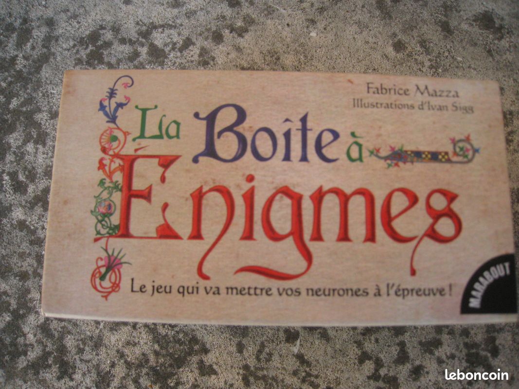 Jeu de société "La boîte à énigmes" (image 4)