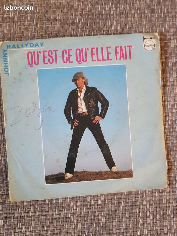 45T Johnny Hallyday A partir de maintenant (image 2)